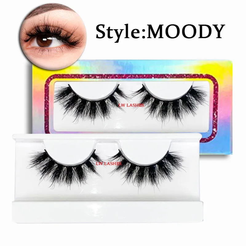Moody 18mm Mink False Eyelashe