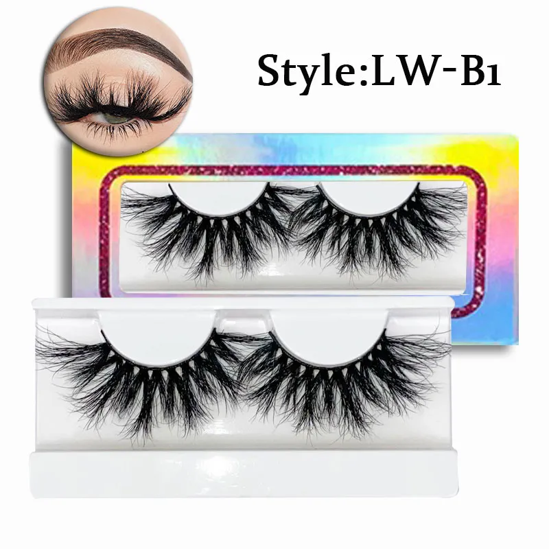 LW-B1 Mink Hair False Eyelashe