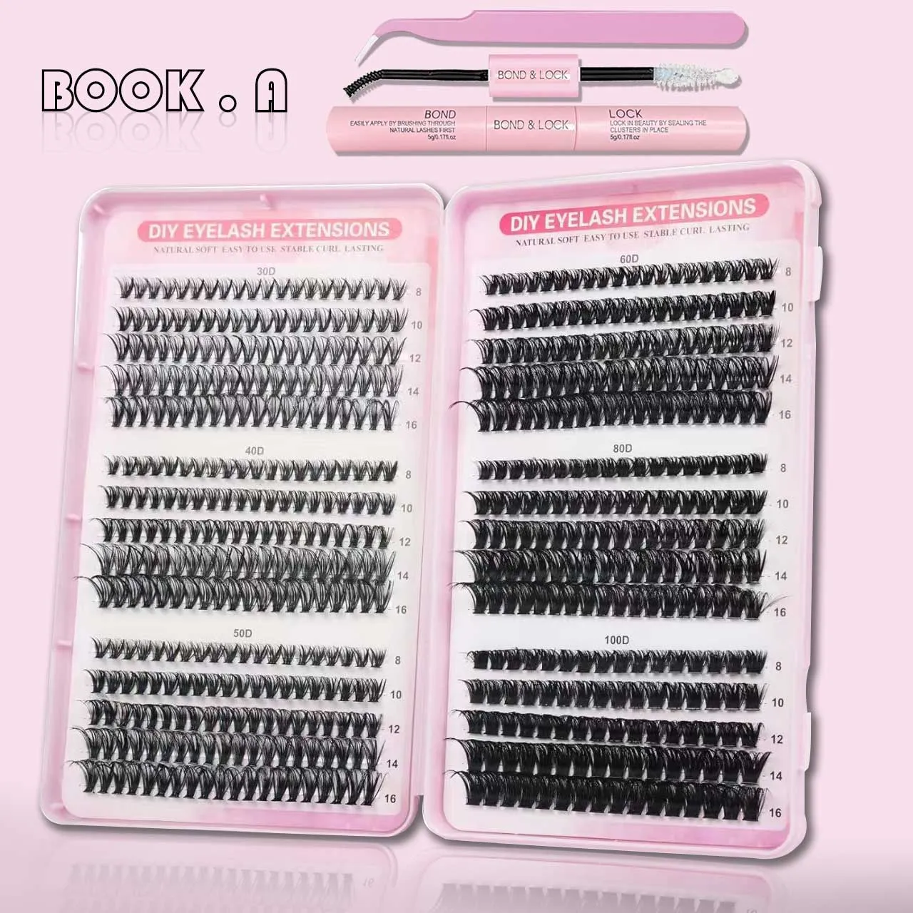 BOOK.A Large Capacity DIY Lash