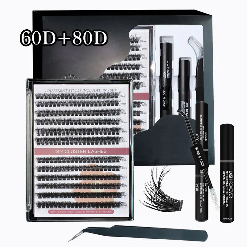 60D+80D DIY Cluster Lashes 2 S