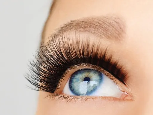 Do attractive fake eyelashes enhance facial charm?(Image1)