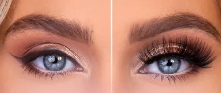 How sharp are spiky fake eyela