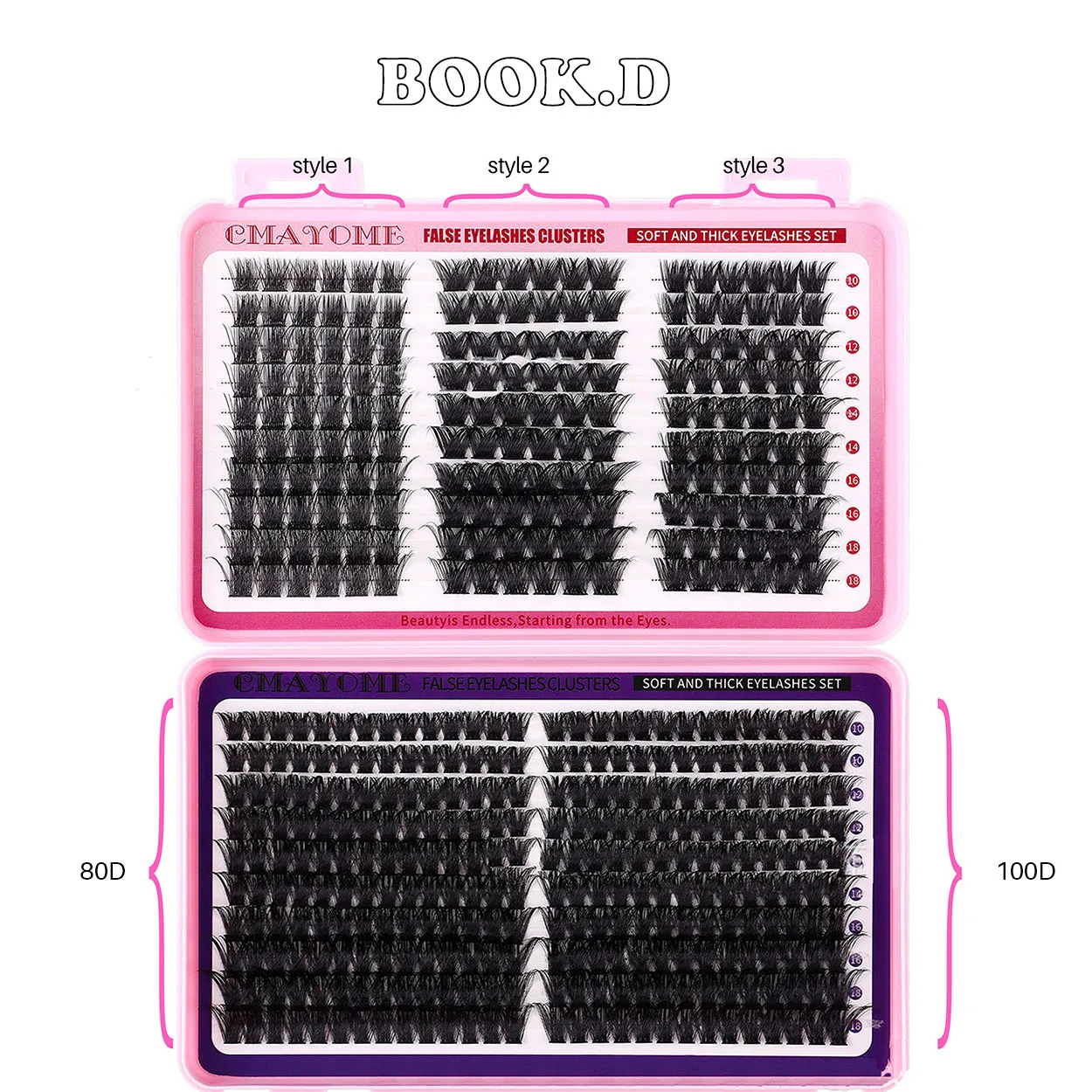 BOOK.D DIY Cluster Eyelash Ext