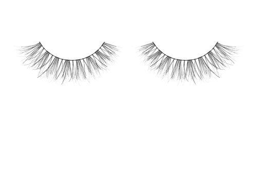Are downturned strip lashes suitable for specific eye shapes?(Image1)
