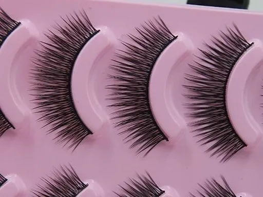 Are middle long fake eyelashes balanced in length?(Image1)
