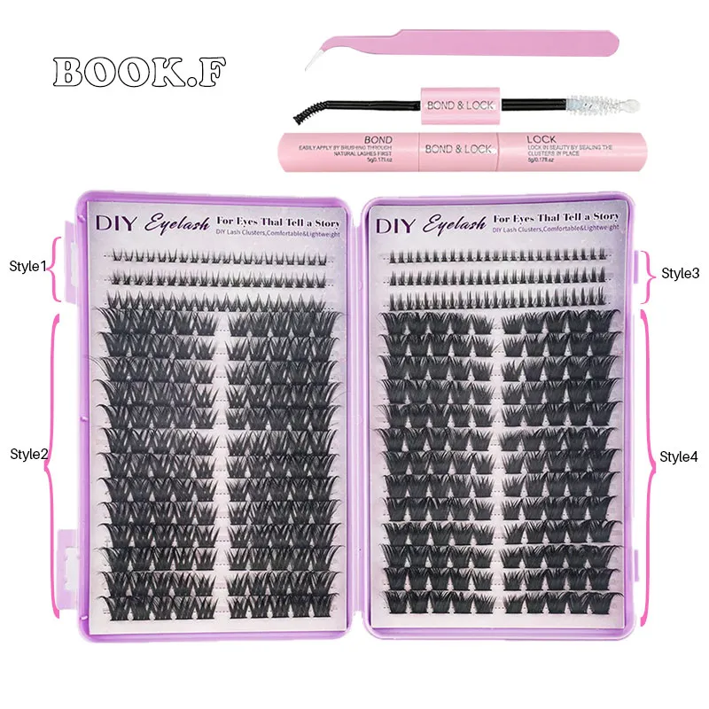 BOOK.F DIY Lash Clusters Lash 