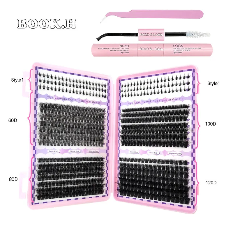 BOOK.H Large Capacity Lash Boo