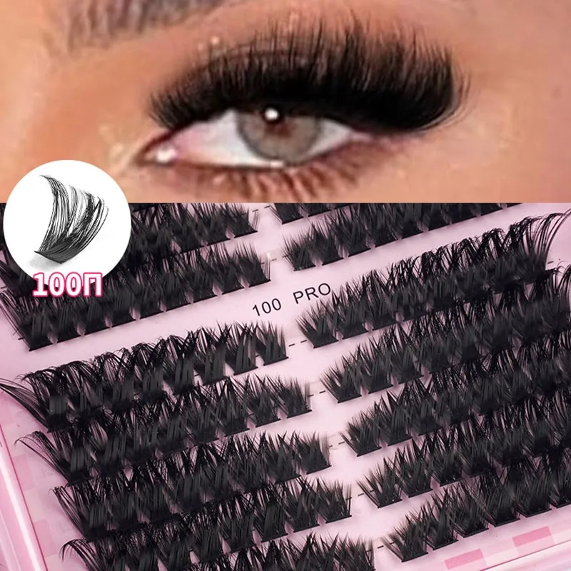 BOOK.J Large Capacity DIY Lash Book 30PRO 40PRO 50PRO 60PRO 80PRO 100PRO Mixed Densities Individual Cluster Eyelash Extensions Natural Manga to Dramatic Volume False Eyelashes Beginner Friendly Long Lasting Reusable for At-Home Use(Image2)