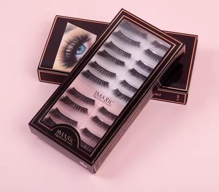 Are fiber false eyelashes dura