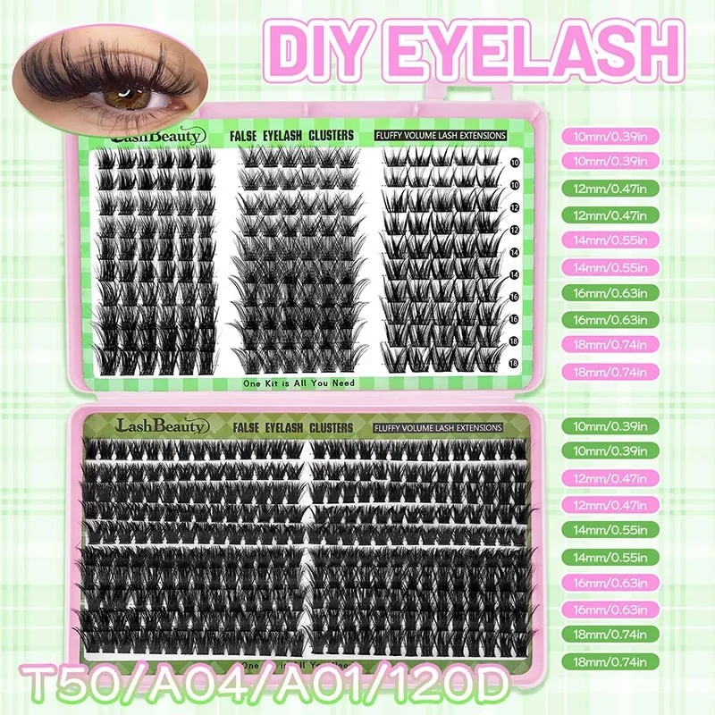 Do model makeup strip lashes m